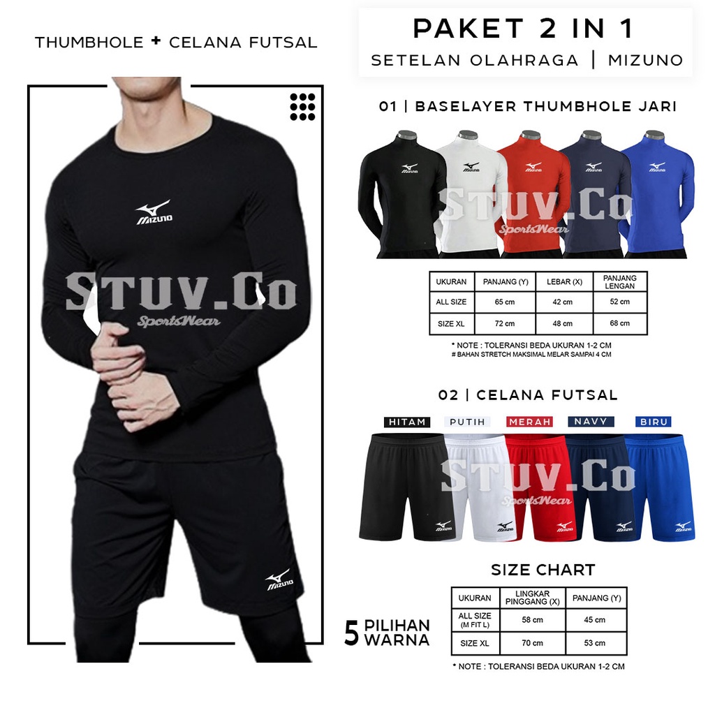 STELAN PAKAIAN OLAHRAGA MANSET BASELAYER PANJANG THUMBHOLE CELANA PENDEK OLAHRAGA PRIA WANITA KEREN