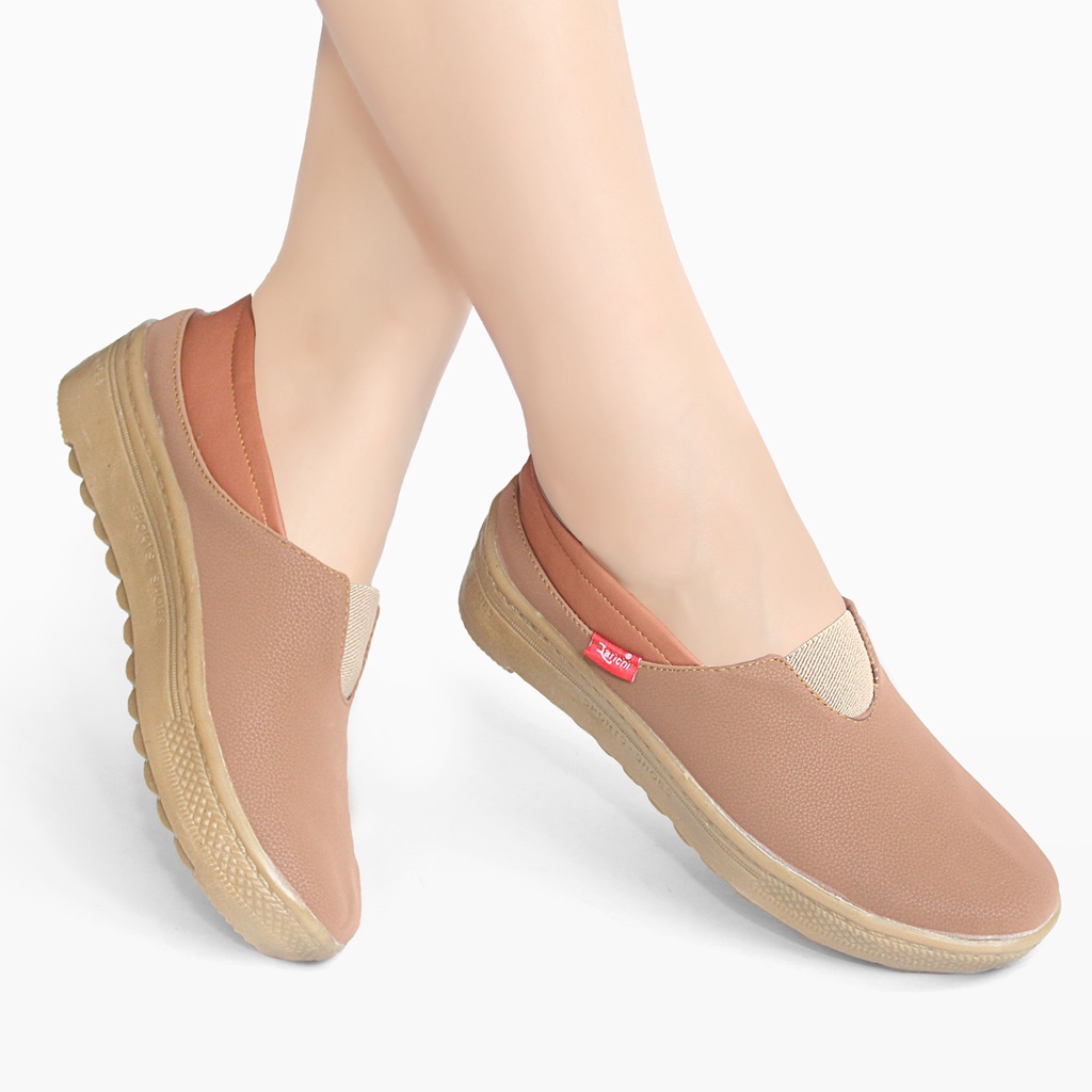 SEPATU WANITA KOREAN STYLE SPATU CEWEK KEKINIAN FLATSHOES AH039