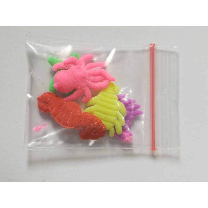 Waterbeads / Hydrogel Multicolor / Mainan anak Animal Rendaman/ Bola Kecil Rendeman [ SACHET ]-5Pcs Mainan Rendaman