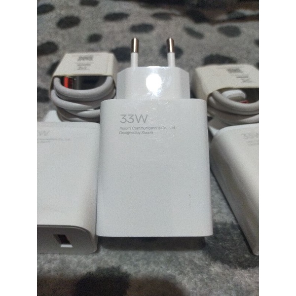 Ready Charger Xiaomi 33Watt Turbo Charger Original copotan