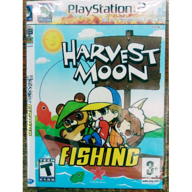 Kaset PS2 Game Harvest Moon Fishing