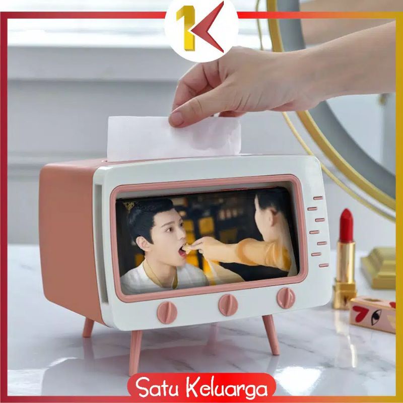 Tempat Tissue Model Tv Box shoopemall