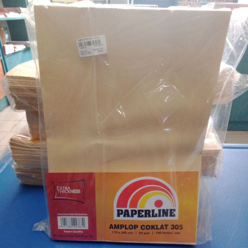 

Amplop Coklat Lem 305 Paperline