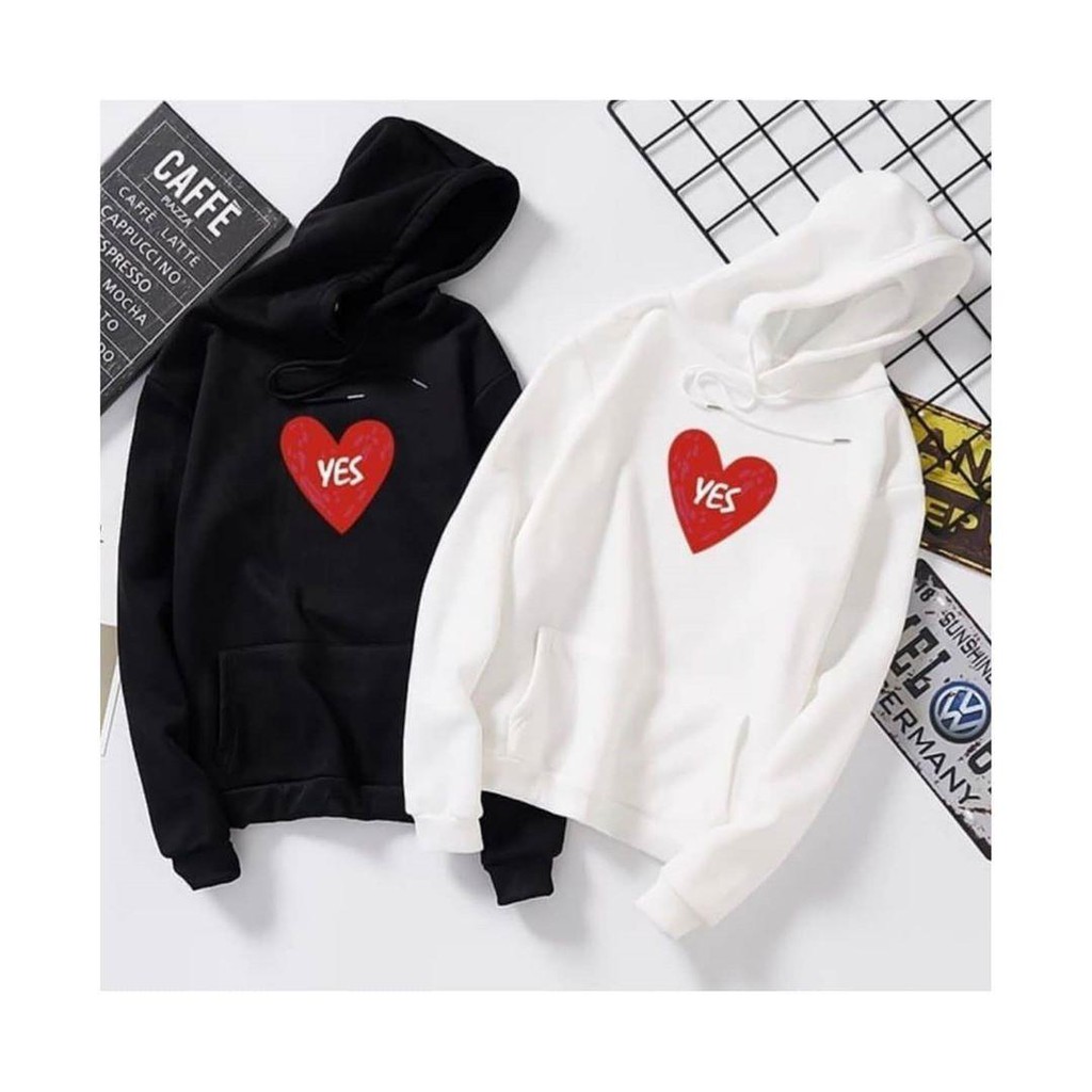 Nara Grosir - Love Yes l Sweater Hodie Pria dan Wanita