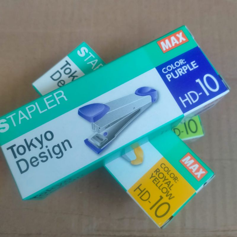 

STAPLER MAX HD 10 STAPLES TOKYO DESIGN ORI KWALITAS TERJAMIN