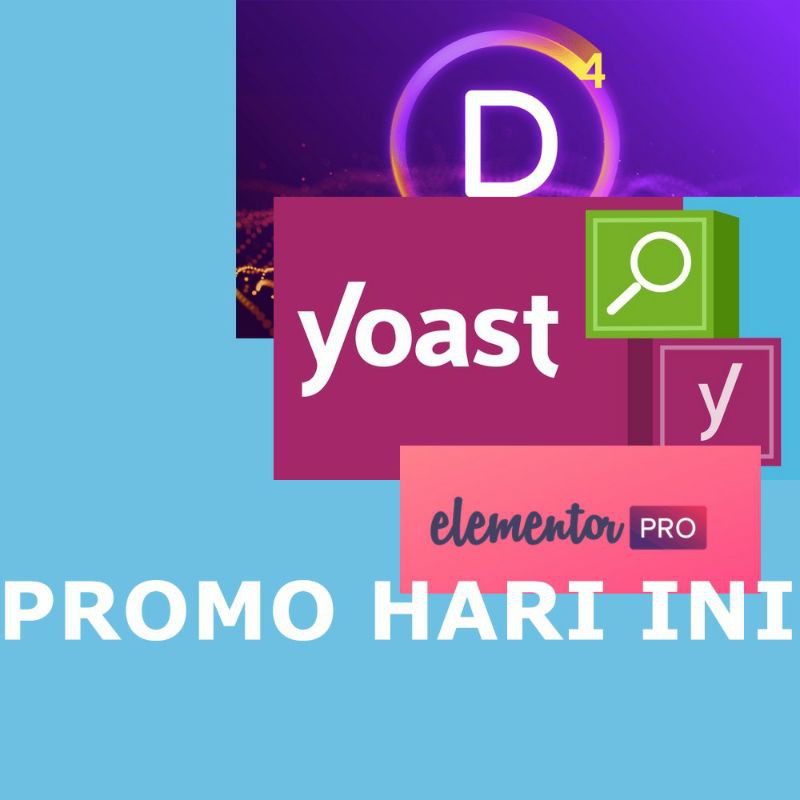 paket lengkap landingkit+elementor pro+yeos SEO+ Divi theme premium