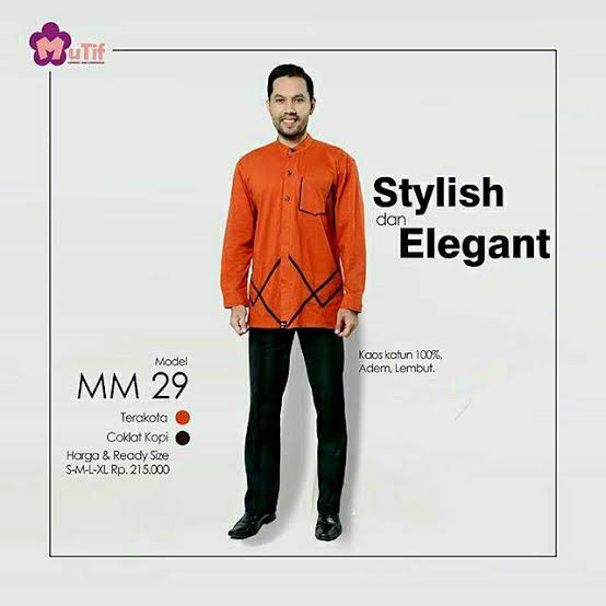 BAJU KOKO KAOS MUTIF MAN MM 29 || Ori Mutif Damoza Upmore