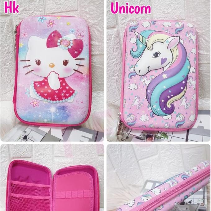 

TERLARIS Tempat kotak Pensil hardcase timbul hello kitty unicorn/TEMPAT PENSIL AESTHETIC/TEMPAT PENSIL ANAK PEREMPUAN/TEMPAT PENSIL LUCU/TEMPAT PENSIL 3D/TEMPAT PENSIL TRANSPARAN/TEMPAT PENSIL LUCU/TEMPAT PENSIL KOREA/TEMPAT PENSIL KAIN/TEMPAT PENSIL