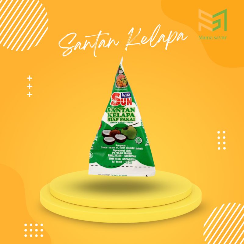 

Santan Kara 65ml / Kara Sun Santan Kelapa Instan