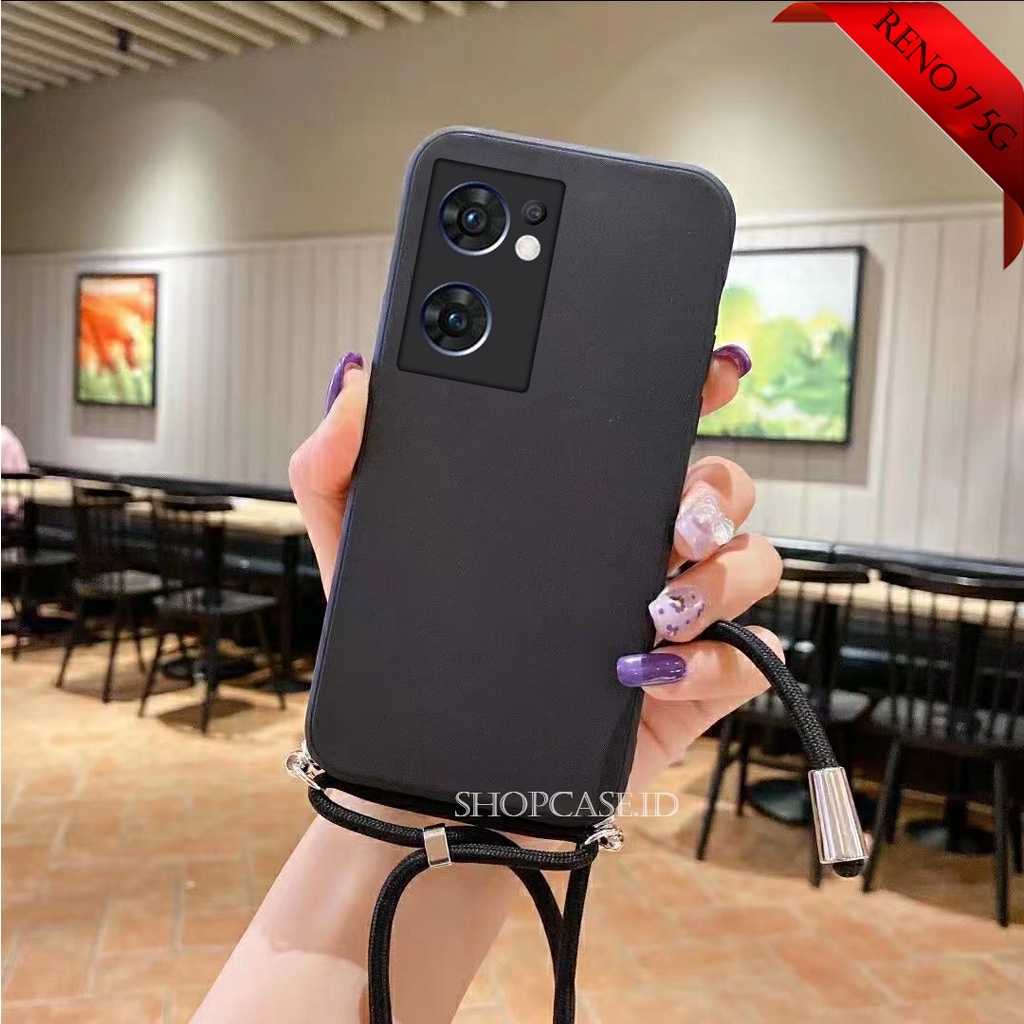 Softcase Tali For Reno 7 5G Reno 7 4G Reno 7z | Case Camera Protech | Case Macaron  Reno 7 5G Reno 7