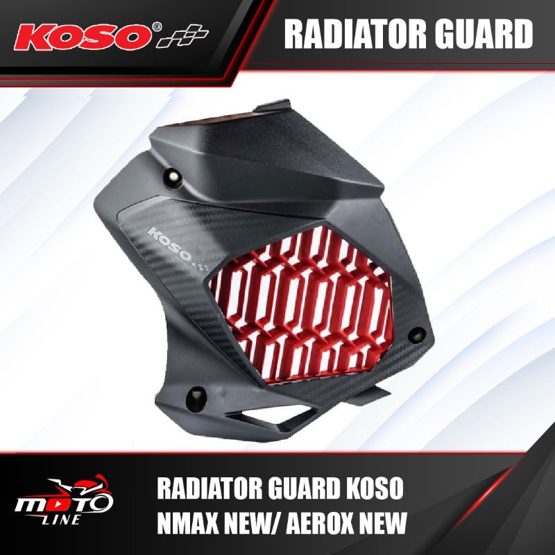 COVER RADIATOR KOSO RADIATOR GUARD NMAX NEW/AEROX NEW