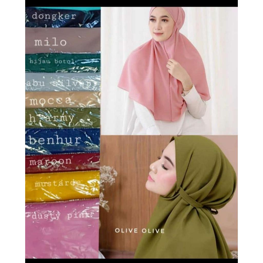 bergo maryam / hijab instan bergo / kerudung bergo maryam COD kerudung terbaru 2020