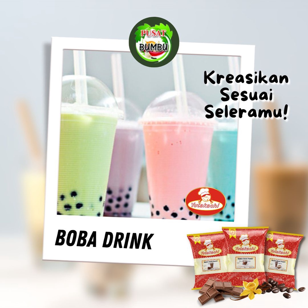 Bubuk Minuman Aneka Rasa Buah 1 Kg | Serbuk Minuman Instant Premium | Bubble Drink