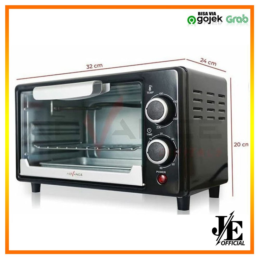 Oven Listrik Advance AOV-100 Electric Oven 9Liter