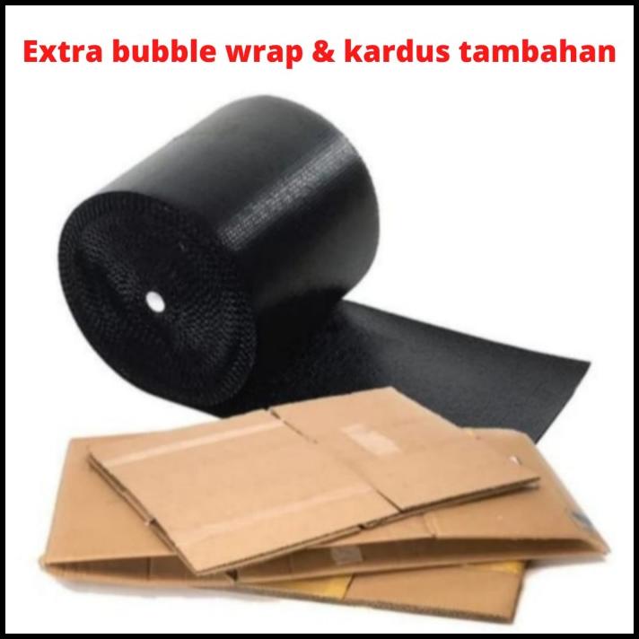 

Extra Bubble Wrap Dan Kardus Tambahan