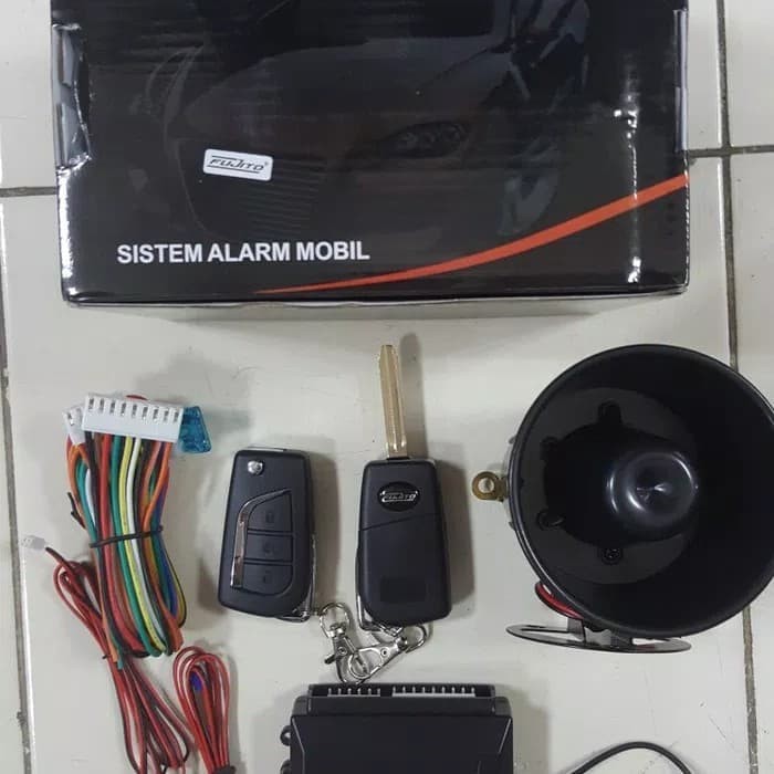 Flip Key Fujito / Alarm Mobil Remote kunci Lipat Universal