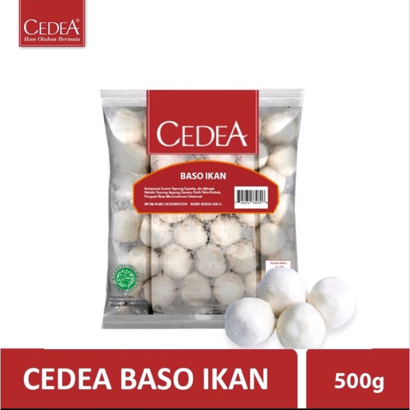 

Cedea Baso Ikan 500gr