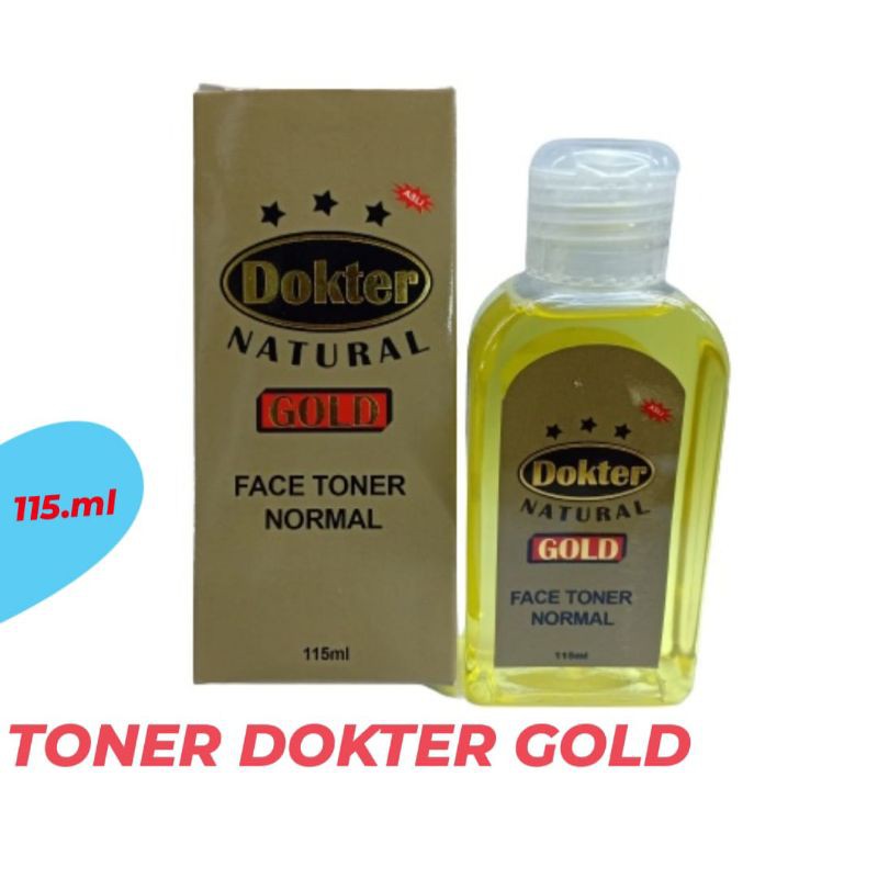 {BPOM} Toner Dokter Natural Gold 115ml - Toner DR Gold