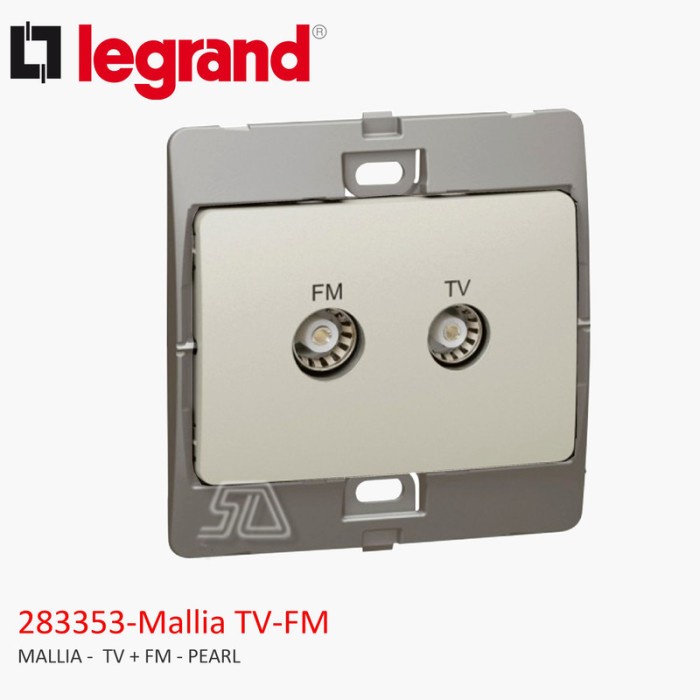 LEGRAND MALLIA TV + FM PEARL