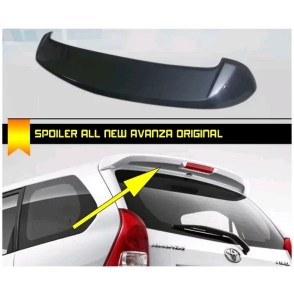 Spoiler All New Avanza Rear Spoiler All New Avanza With Lamp