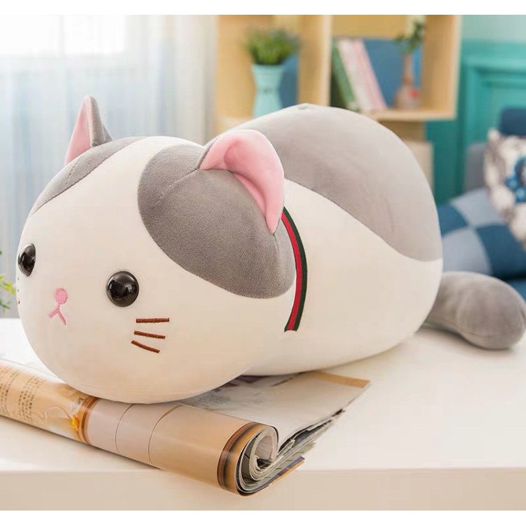 BONEKA KUCING CAT DOLL NYANKO SENSEI PUSHEEN SUPER LEMBUT