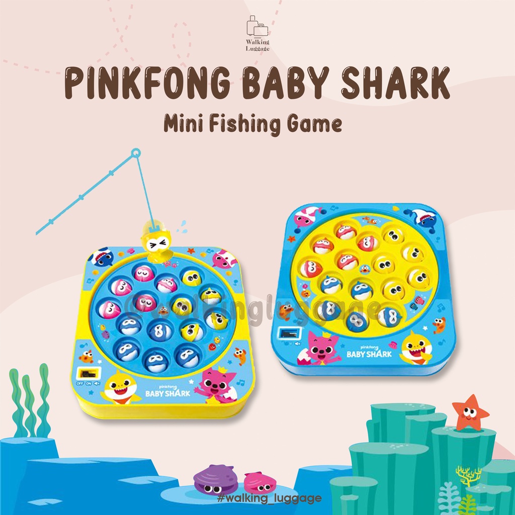 PINKFONG BABY SHARK Mini Fishing Game | Mainan Pancing Pinkfong