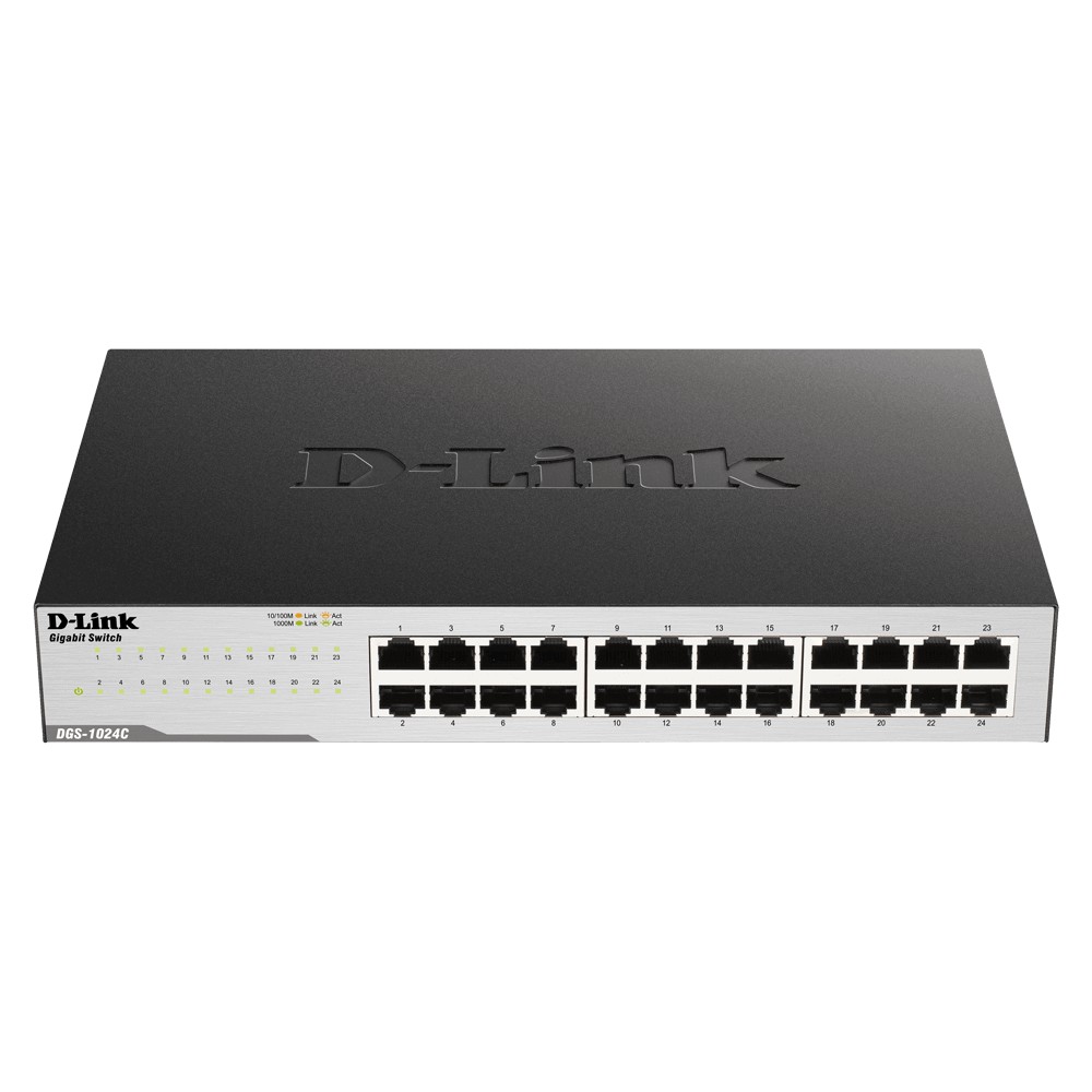 D-Link DGS-1024C - 24-Port Gigabit Unmanaged Switch