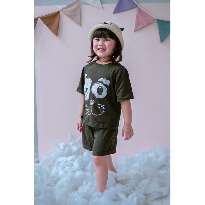 PROMO 7.7 Setelan Anak Unisex Smilee Cool Set Mix Motif Size 1 - 5 Tahun Setelan Anak Laki Laki Perempuan Murah Berkualitas