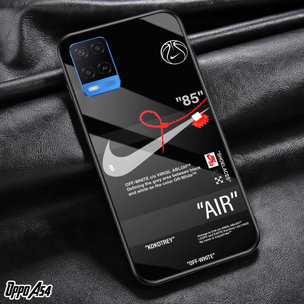 Case OPPO A54 - Casing OPPO A54 Terbaru 2021 [ MOTIF BRAND ] AERO CASE - Silikon Hp OPPO A54 - Case 