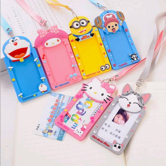 

Tempat Kartu / ID Card Holder Karakter 3rd Edition dengan Tali