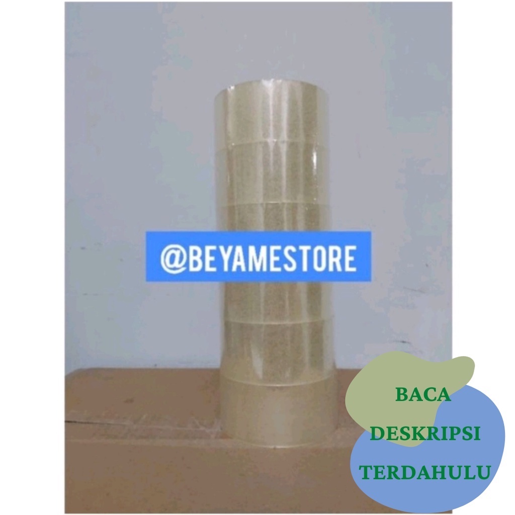

Lakban Bening Merek Daiko 2inch (48 MM × 100 YY)