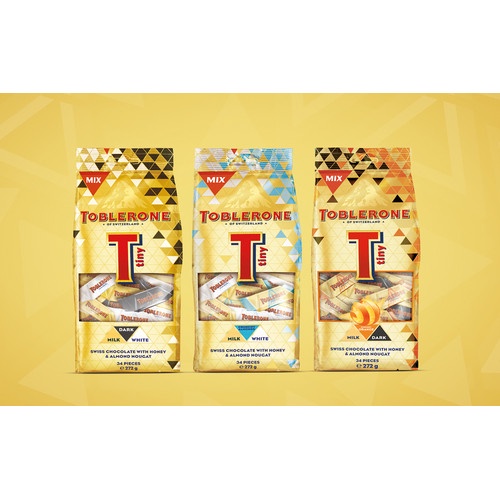 TOBLERONE TINY MIXED BAG 3 VARIANTS 272gr