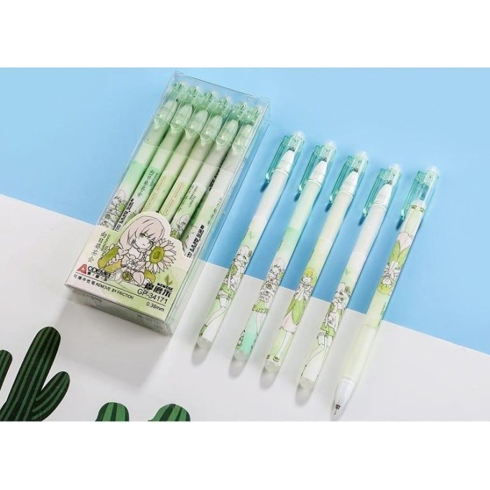 

Limited Pen Bisa Hapus Karakter Merek Aodemei Isi 12 Pcs Limited