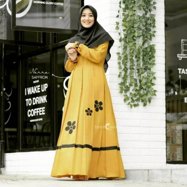 NARA SYARII/ GAMIS SYARII TERBARU/SET GAMIS SYARII