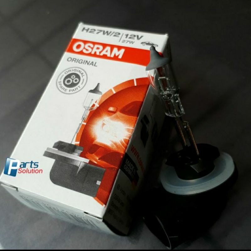 Bohlam Lampu Kabut Foglamp Hyundai Grand Avega Tucson Trajet Santa Fe Verna OSRAM H27 H27W/2 12V