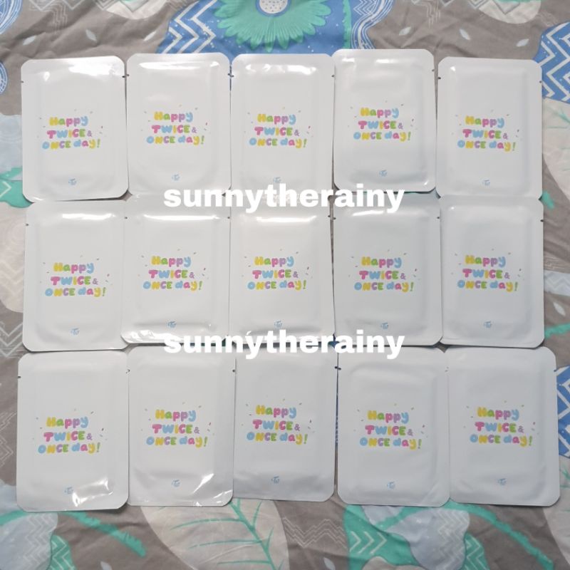 [SEALED] TWICE 6th Anniversary - Happy Twice & Once Day MD Trading Card Ready Stock