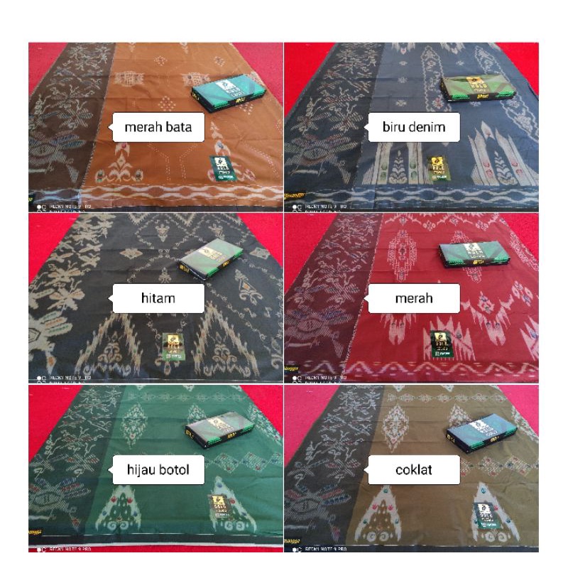 SARUNG MANGGA KEMBANG GOLD DGW/ SERAGAM