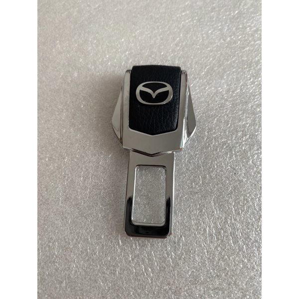 Colokan Seat Belt Mobil Alarm Buzzer Stopper Bahan KULIT MAZDA