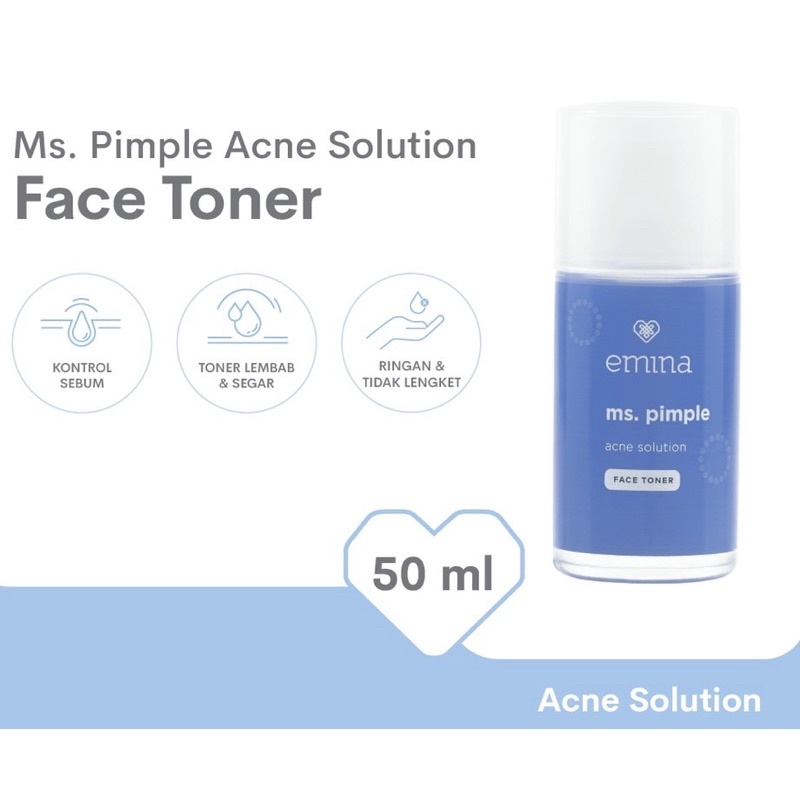 Emina Ms. Pimple Acne Solution Face Toner