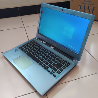 Acer V5-471 Biru SLim Tipis Intel Core i3 RAM 4GB SSD