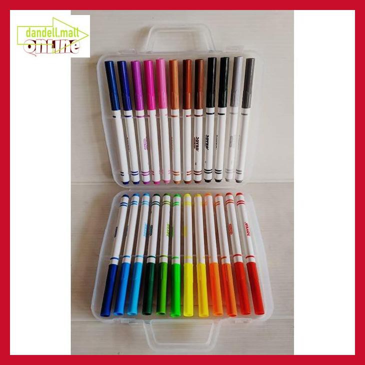 

U8Tyrt67- Spidol Joyko Color Pen Clp-05 24 Warna | Spidol Warna | Pena Warna E3Yrf797-