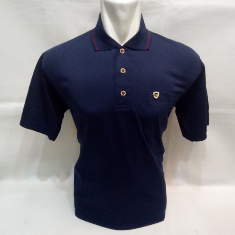 Kaos kerah saku/kaos kerah katun/kaos kerah polos/kaos kerah polo shirt