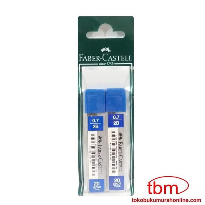 

FABER CASTELL LEAD SUPERFINE 0.7MM 2B / ISI PENSIL MEKANIK SET 2