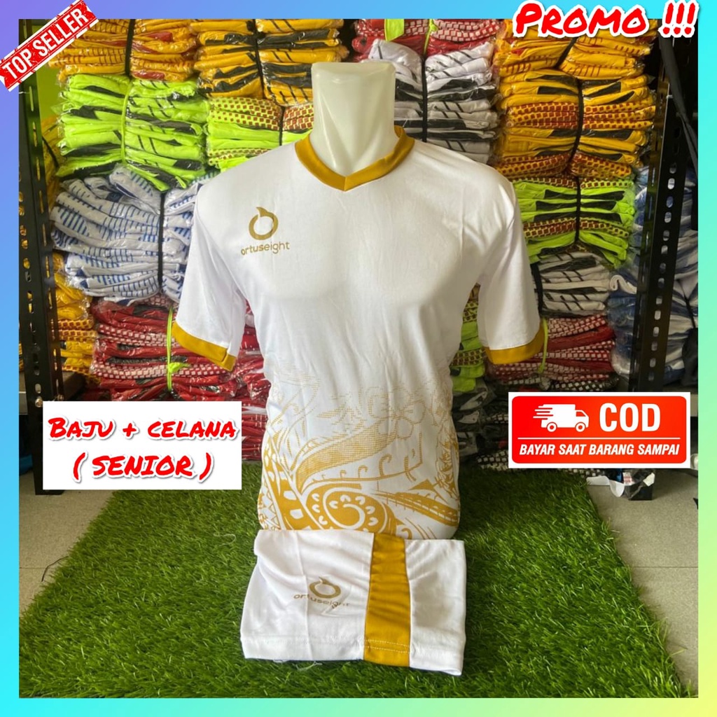 ( SENIOR ) JERSEY BOLA DEWASA  1 SET BAJU ORTUS PRINTING  JERSEY BOLA DAN FUTSAL MODE PRINTING