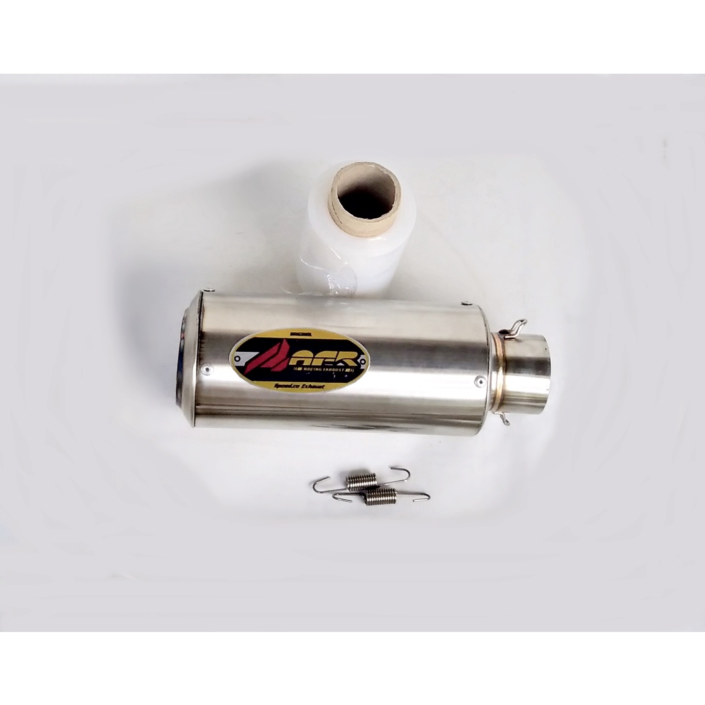 Silincer Knalpot Bulat Dos Sc Matic Beat Mio Vario Nmax Aerox Bebek Jupiter Z Stainless