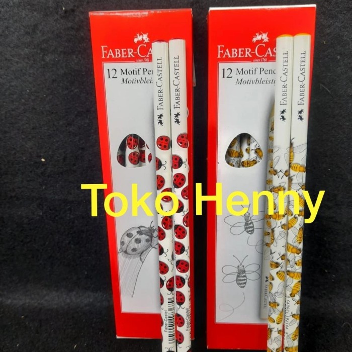 

Dijual Pensil 2B Faber Castell Motif ... 1 Pak Isi 12 Pcs Gilaa!!!