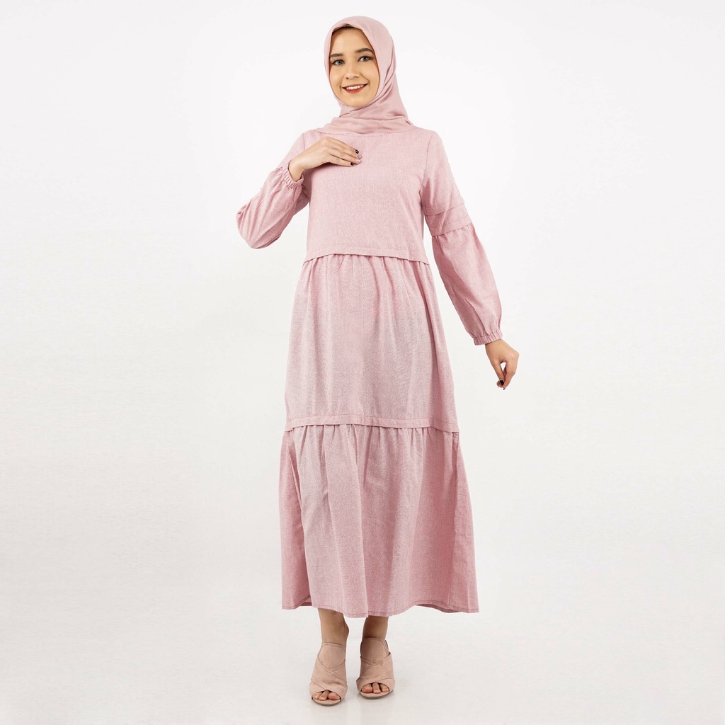 Baju Muslim Gamis Wanita Cressida - LLGAL.DB818N DAILYDOTS