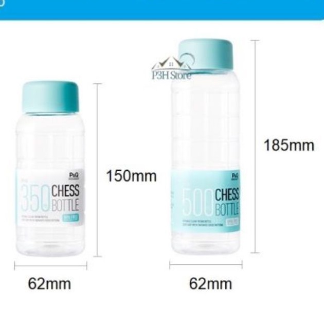 Botol Minum Lock n Lock Chess Water Bottle 500ml HAP816 / botol murah Lock&amp;Lock