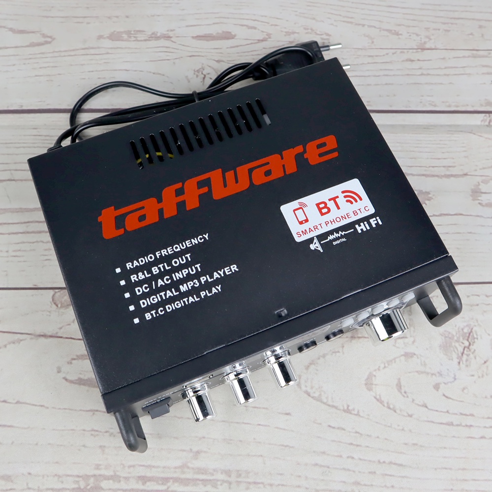 Bluetooth EQ Audio Amplifier Karaoke Home Theater FM Radio 600W - Taffware
