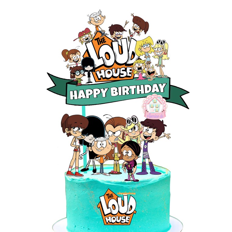 Jual THE LOUD HOUSE CAKE TOPPER Indonesia Shopee Indonesia